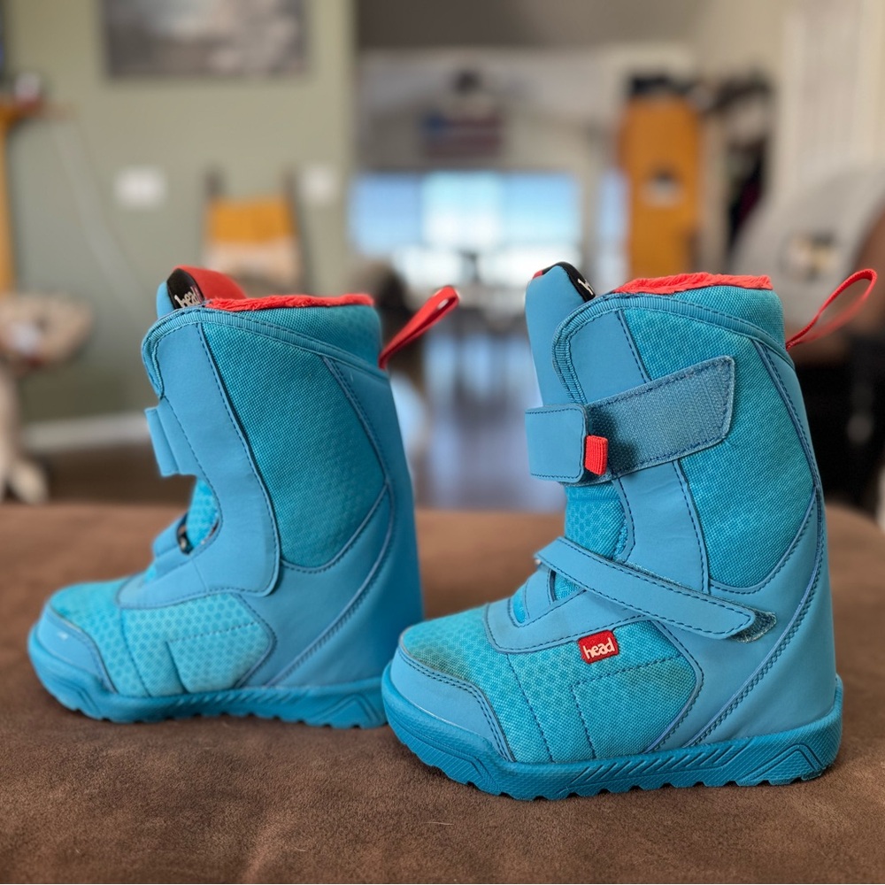 Kids Blue Snow Boots